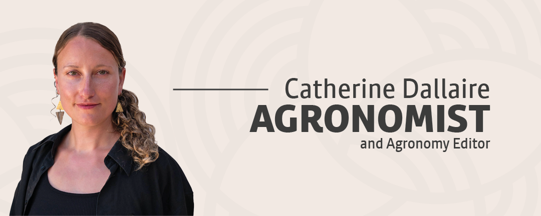 Catherine Dallaire, Agronome